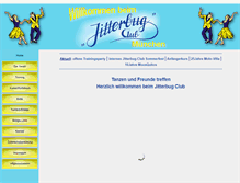 Tablet Screenshot of jitterbug-club.de